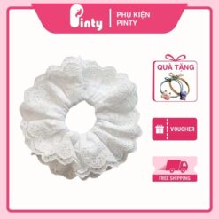 Phụ kiện buộc tóc ren 4 tầng